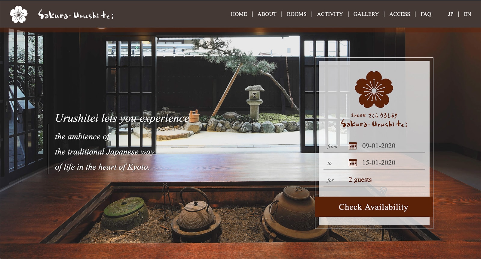How to book a ryokan in Kyoto with discount?