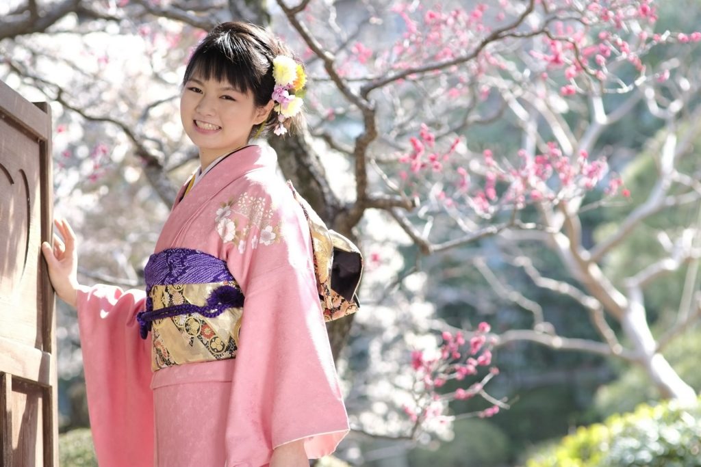 Japanese Traditional Kimono Yukata OBI Belt Polyester Made in JAPAN 16 Purple B 