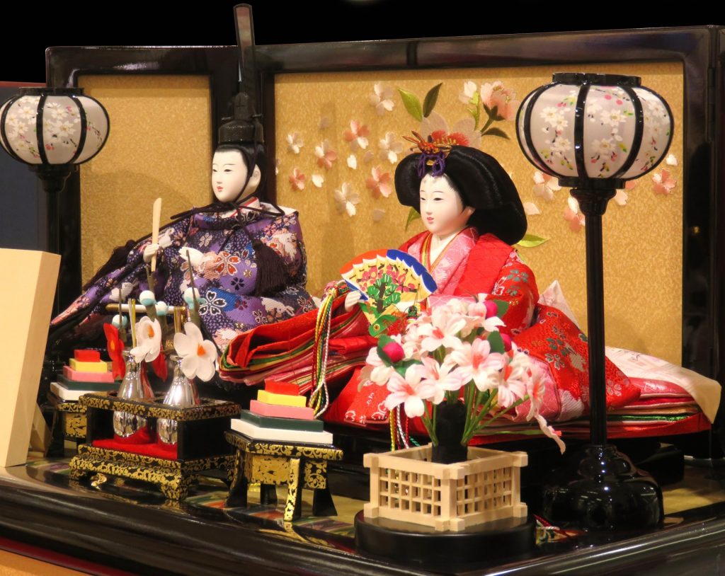 Japan - Couple wearing summer yukata robes in Kyoto