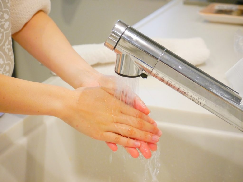 Precautions against coronavirus when visiting Japan: Hand washing
